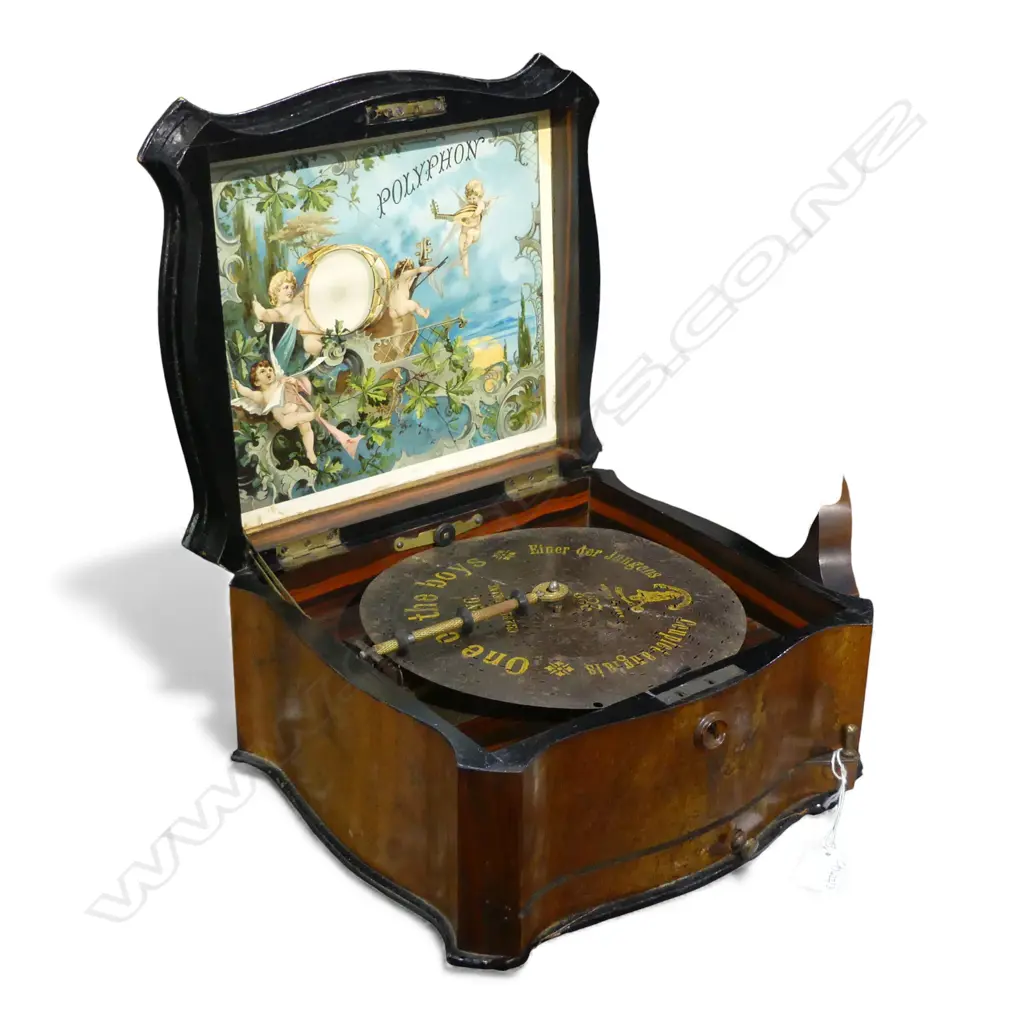 ANTIQUE POLYPHON W.270mm + RECORDS Image 1++