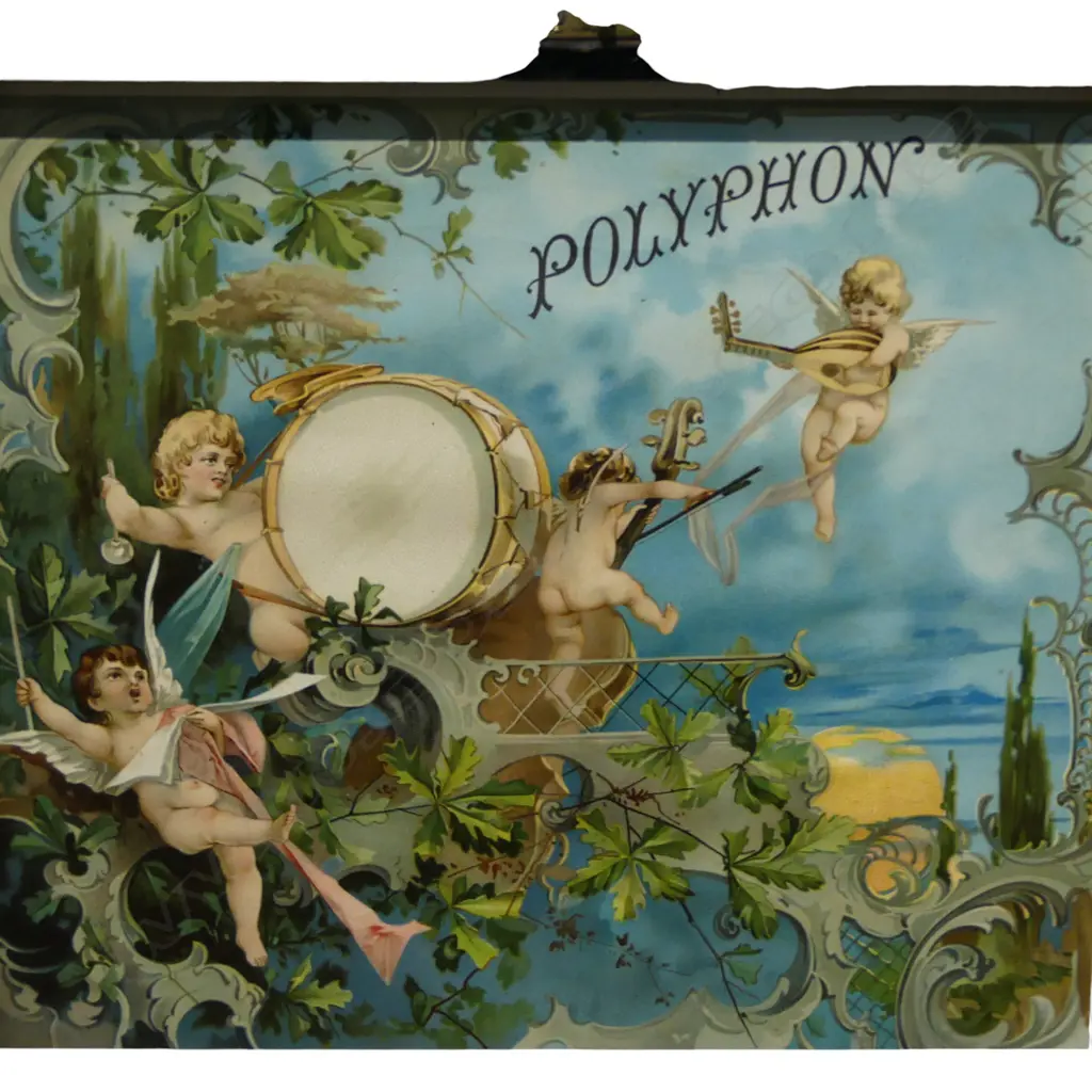 ANTIQUE POLYPHON W.270mm + RECORDS Image 1++