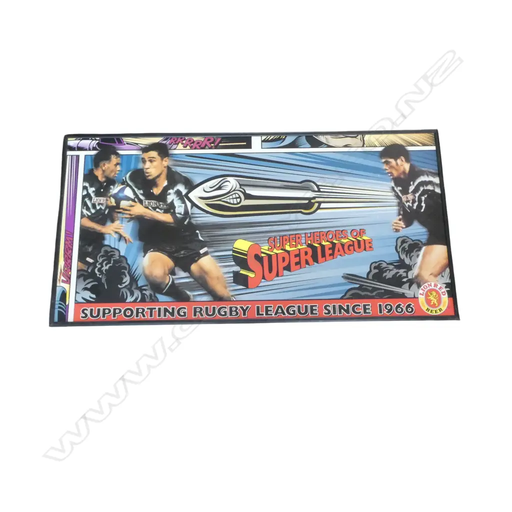 LION RED RUGBY LEAGUE POSTER 495x995mm Image 1++