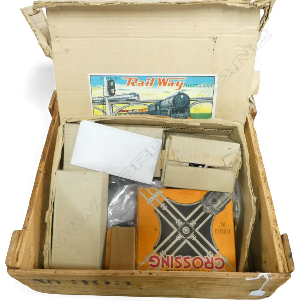 SAKAI 1950S O GAUGE MINT & BOXED VINTAGE TRAIN SET Image 1++