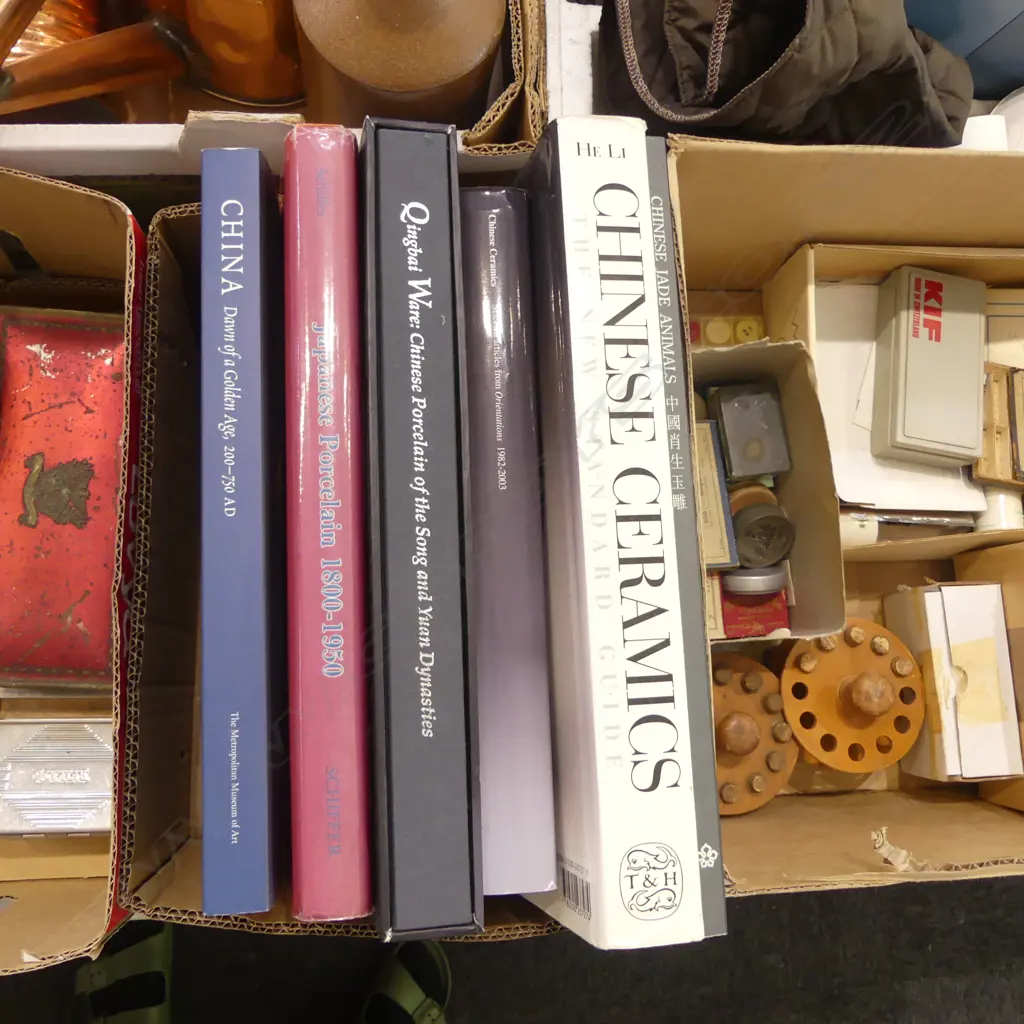 6 COFFEE TABLE REFERENCE BOOKS ON ORIENTAL ANTIQUES Image 1++