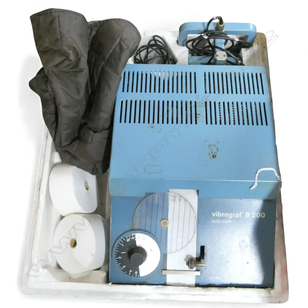 VIBROGRAF B200 IN ORIGINAL POLYSTYRENE BOX L420MM Image 1++