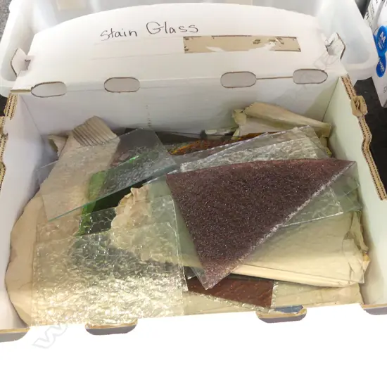 ASST. LEADLIGHT GLASS SHEETS