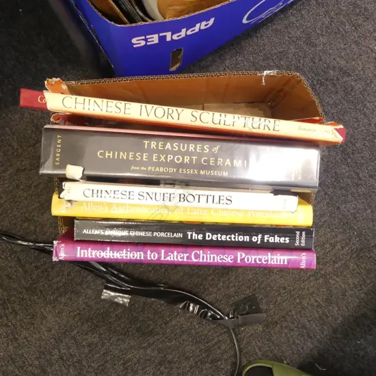 6 COFFEE TABLE REFERENCE BOOKS ON ORIENTAL ANTIQUES