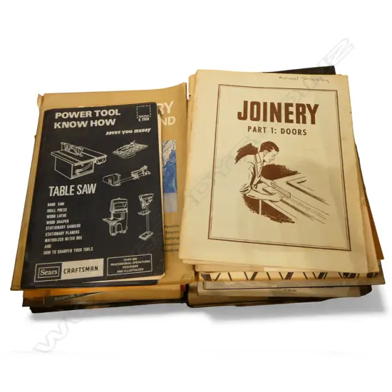 ASST. CONSTRUCTION BOOKS 