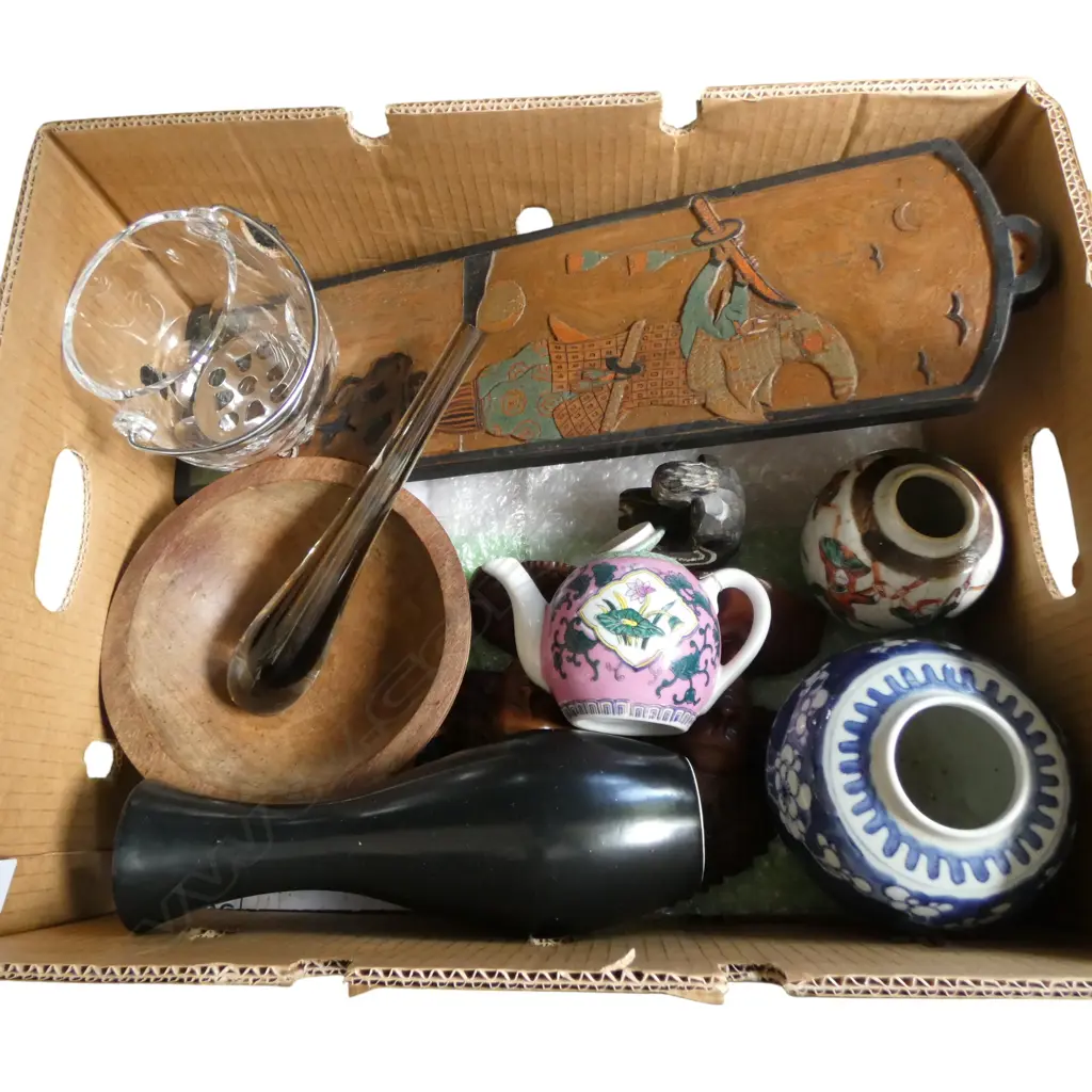 ASST. ORIENTAL & TRIBAL ETC including small kava bowl  Image 1++