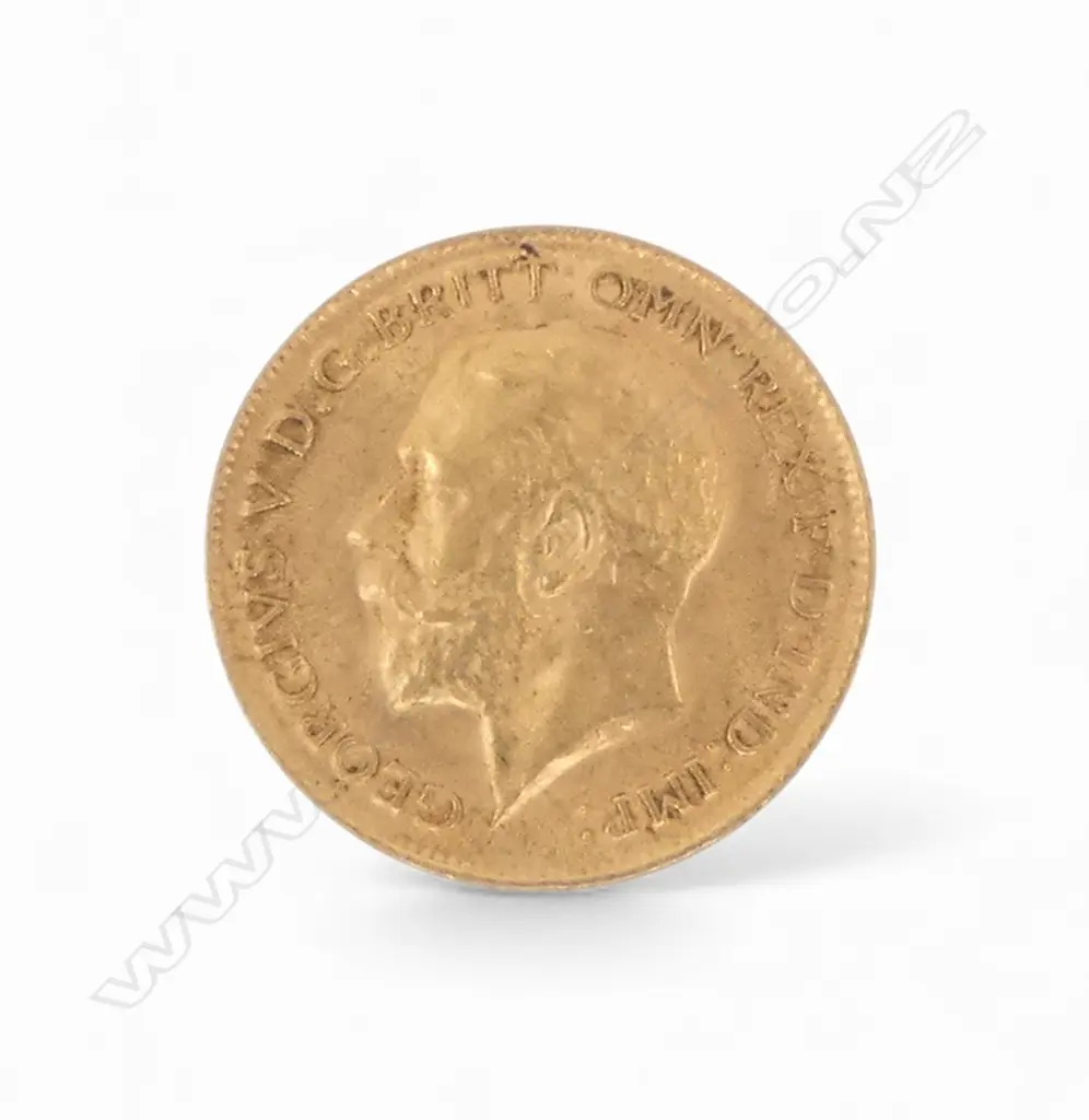 GOLD HALF SOVEREIGN 1914 English mint Image 1++