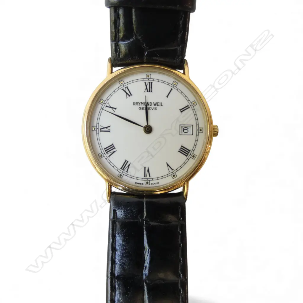 RAYMOND WEIL 18ct GP WRIST WATCH Image 1++