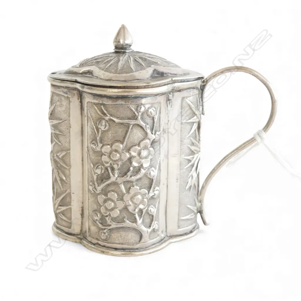 STG SILVER? MUSTARD POT48.67gms Image 1++