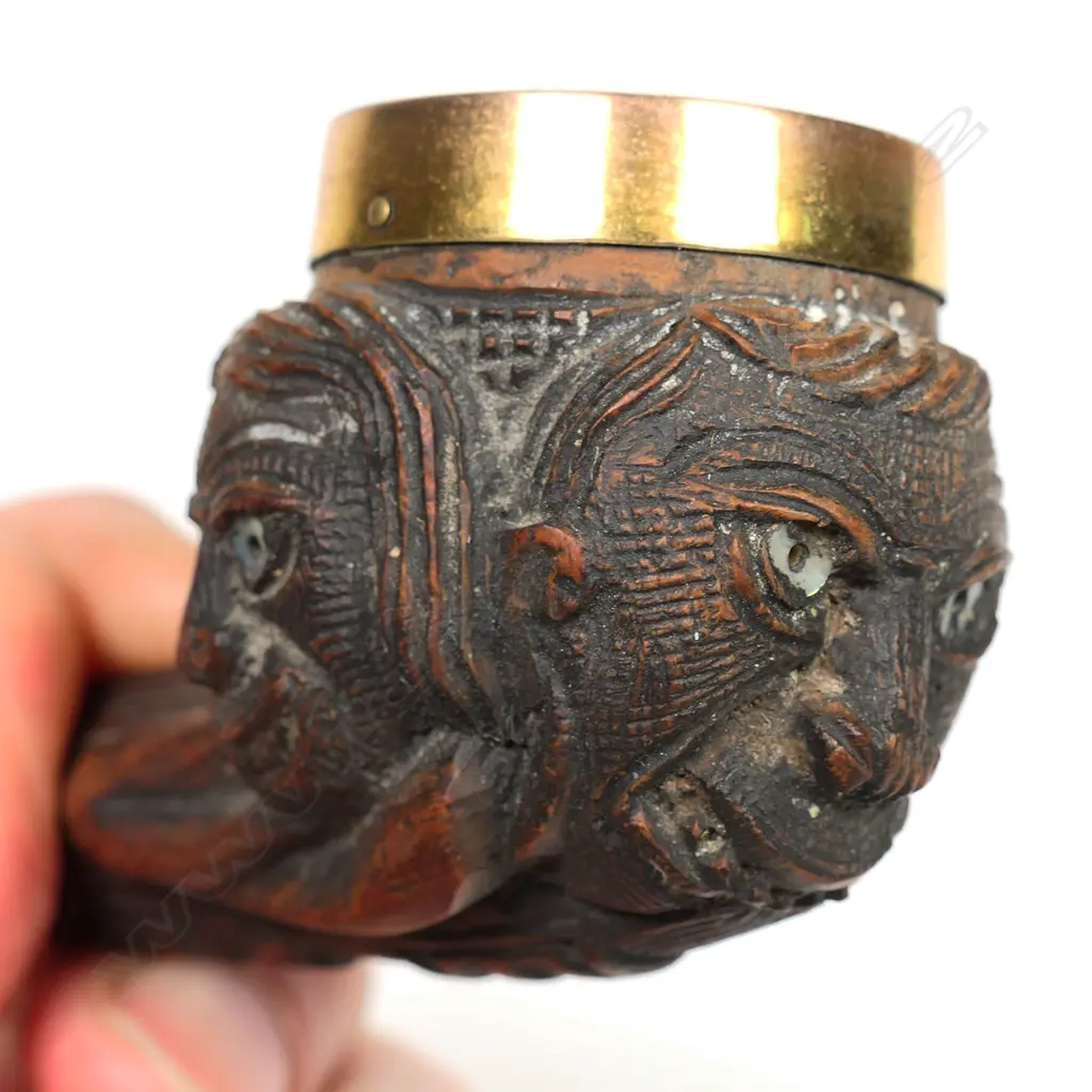 Jacob Heberley Māori carved pipe Image 1++