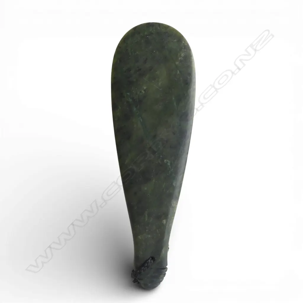 A contemporary marbled pounamu Mere, Image 1++