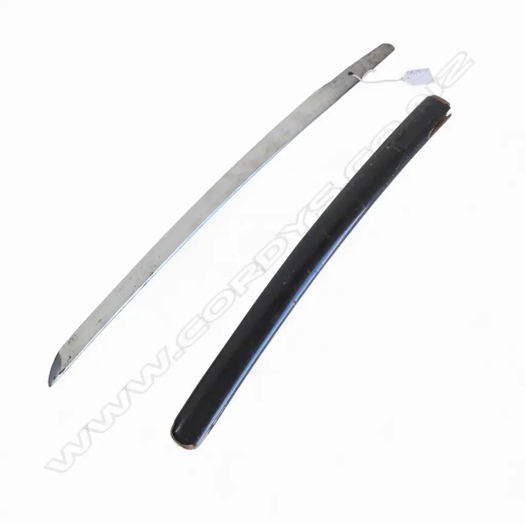 VINTAGE JAPANESE KATANA BLADE makers mark polished over L.565mm Image 1++