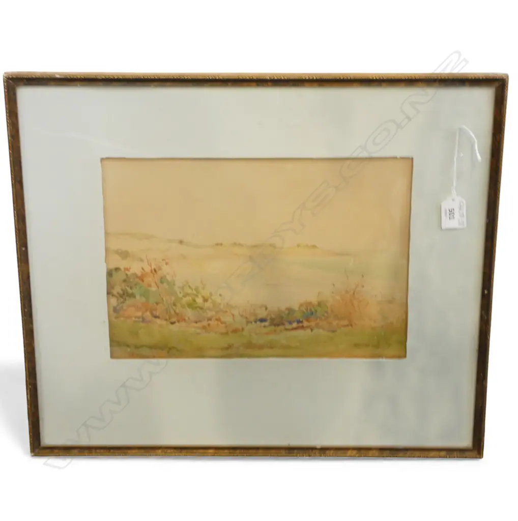 BIRTCHNELL DELPH W/C COLASTAL SCENE slight fading 220 x 300mm Image 1++