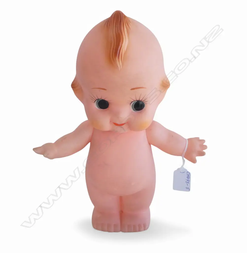 LRG 1950's JAPANESE KEWPIE DOLL, H.300mm Image 1++