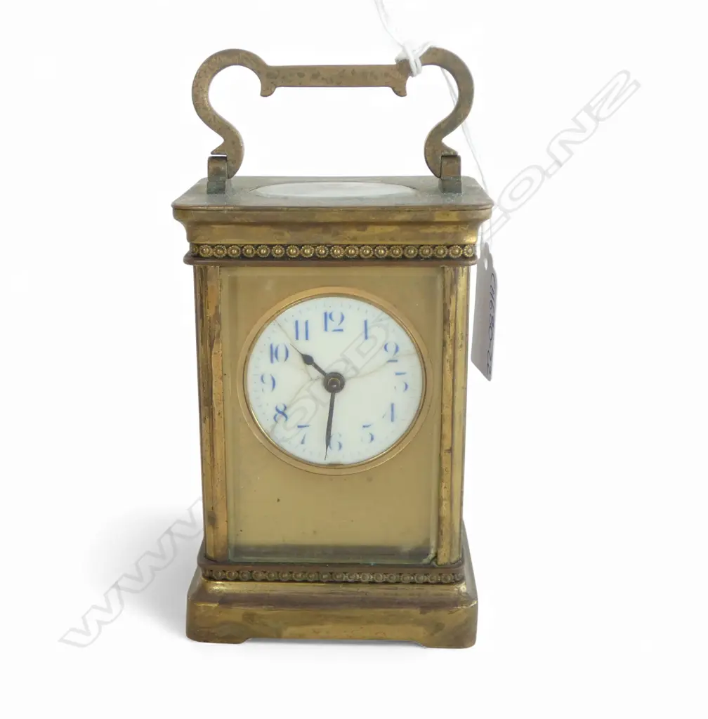 VINTAGE CARRIAGE CLOCK H.130mm Image 1++