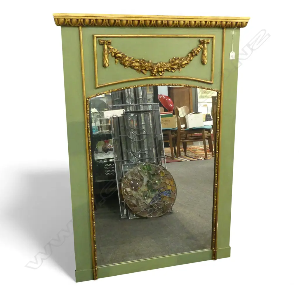 GREEN GOLD TRUMEAU MIRROR 1220x870mm Image 1++