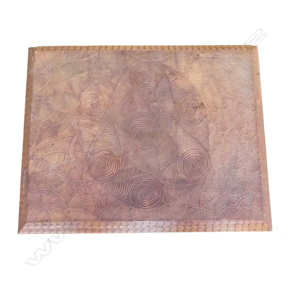 CARVED FOLK ART WALL PANEL 595x745mm Image 1++