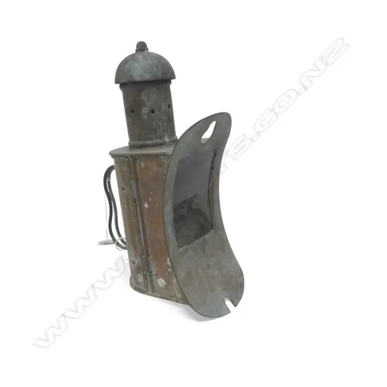 VINTAGE COPPER LANTERN H.260mm