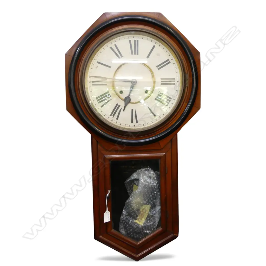 ANTIQUE ANSONIA WALL CLOCK H.810mm Image 1++