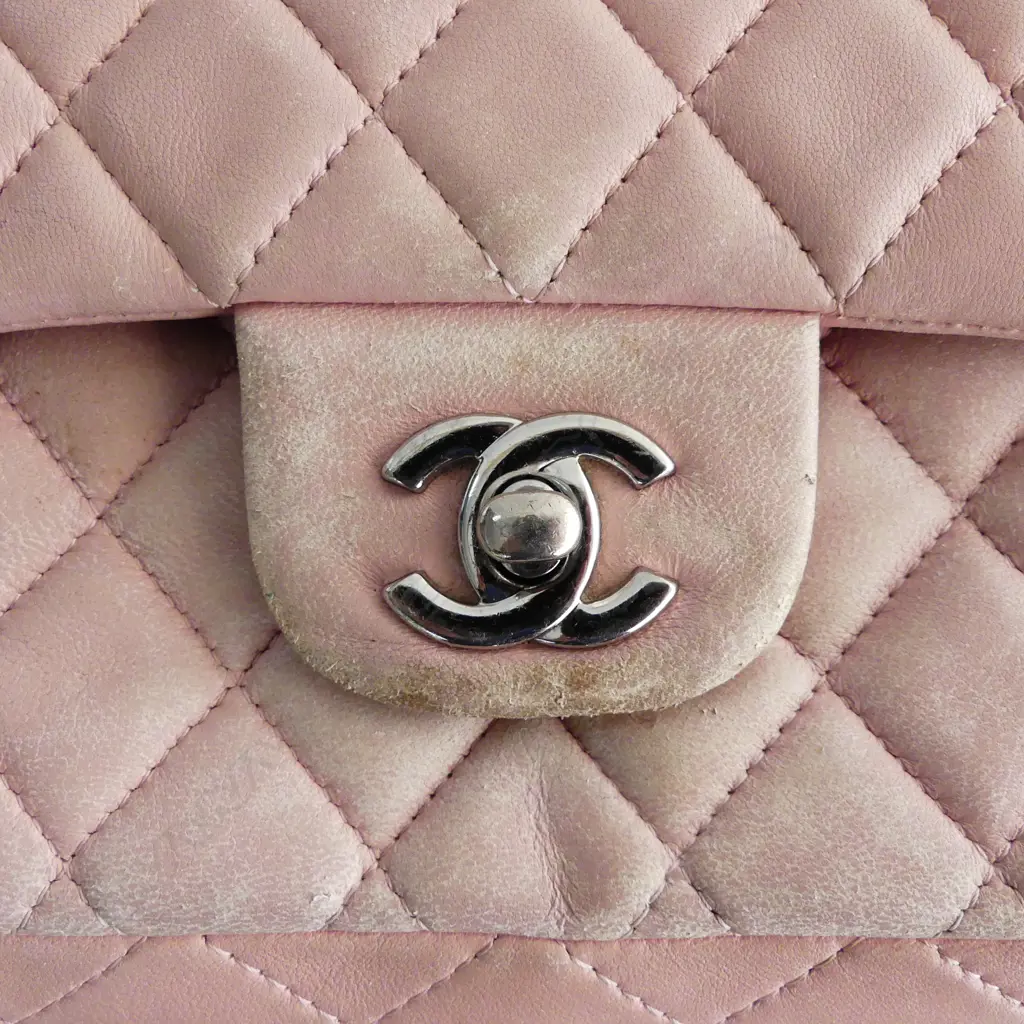 PINK CHANEL BAG worn condition  Image 1++
