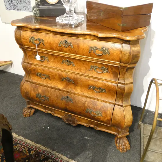 4 DRAWER BOMBE COMMODE 900x500x830mm