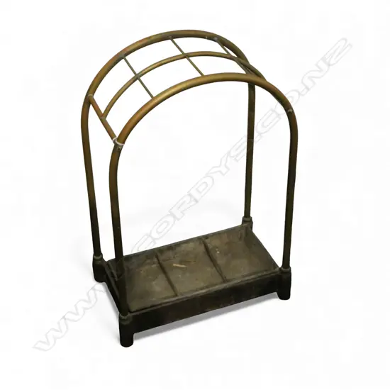 HEAVY BRASS UMBRELLA STAND H590MM