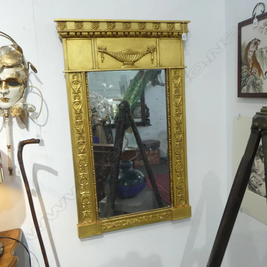 NEO CLASSICAL STYLE MIRROR 24k gilt paint 1035x660mm Image 1++