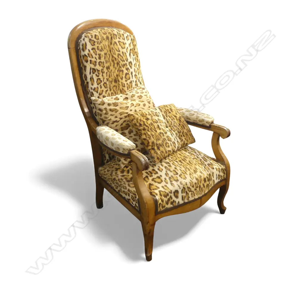 LEOPARD UPHOLSTERED ARMCHAIR H.1080mm Image 1++
