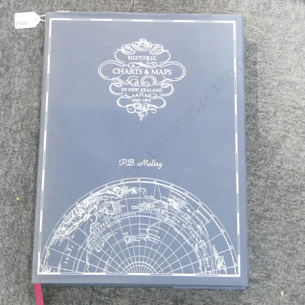 HISTORIC CHARTS & MAPS OF NEW ZEALAND 1642-1875 by P.B. MALING Image 1++
