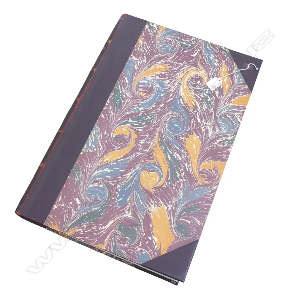 LG BOOK; ANGAS 'PORTRAITS OF THE NZ MAORI' REED 1972 545x365mm Image 1++