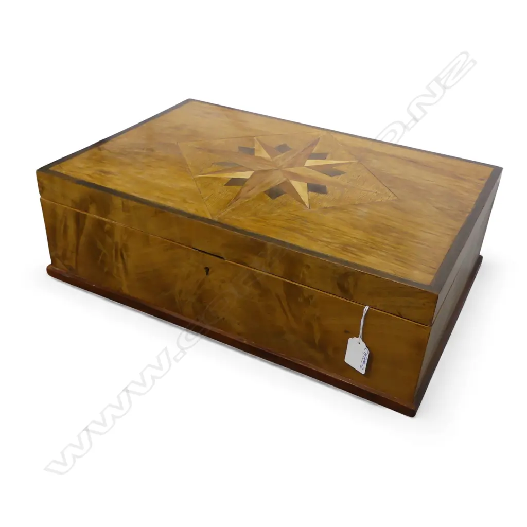 N.Z. COLONIAL MIXED WOODS BOX ... (WOODS IN DESCRIPTION) 455x305x140mm Image 1++
