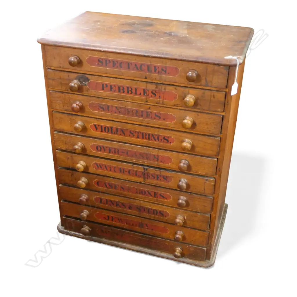ANTIQUE PHARMACY DRAWERS 645x400x800mm Image 1++