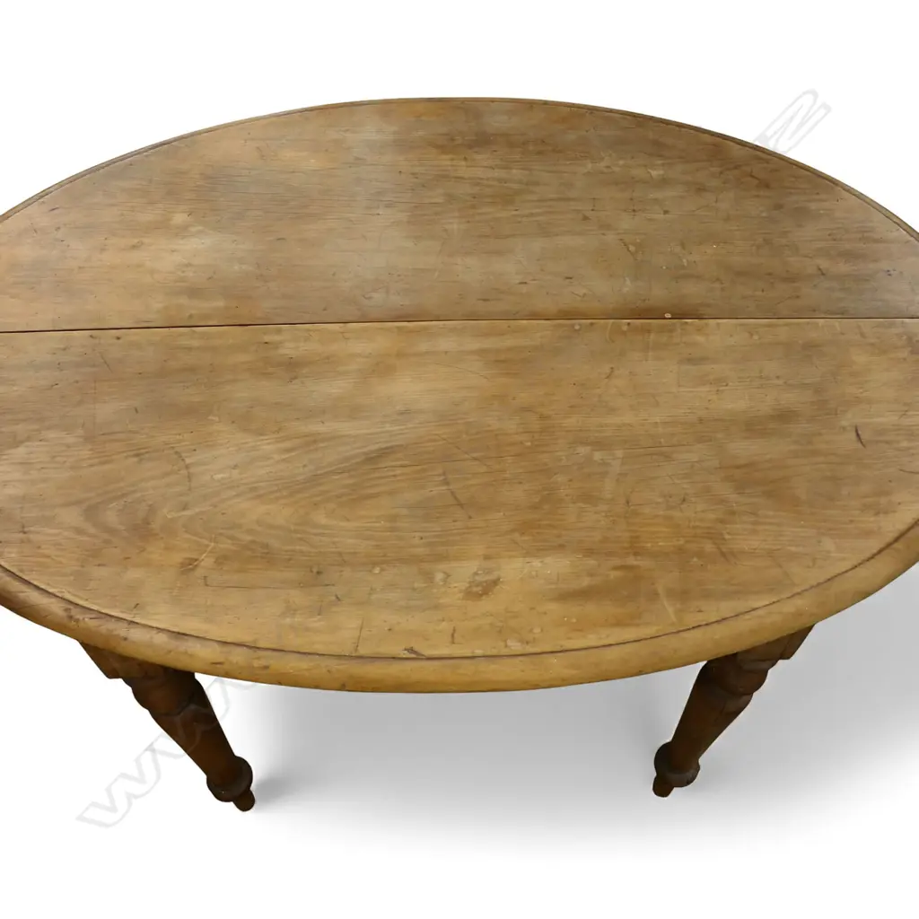 ANTIQUE OVAL TABLE 1250x880x760mm Image 1++