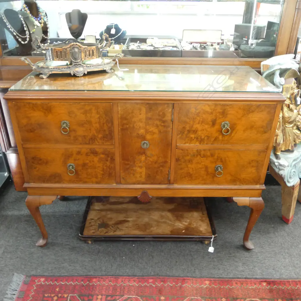WALNUT SIDEBOARD 1150x470x870mm Image 1++