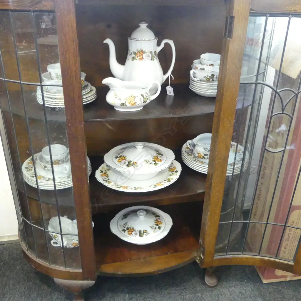 ROYAL TUDOR IRONSTONE PAT. PART DINNER SERVICE INCLUDING TEAPOT etc Image 1++