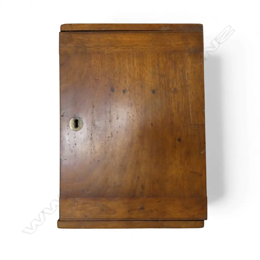 MICROSCOPE IN MAHOGANY CASE H.270mm Image 1++