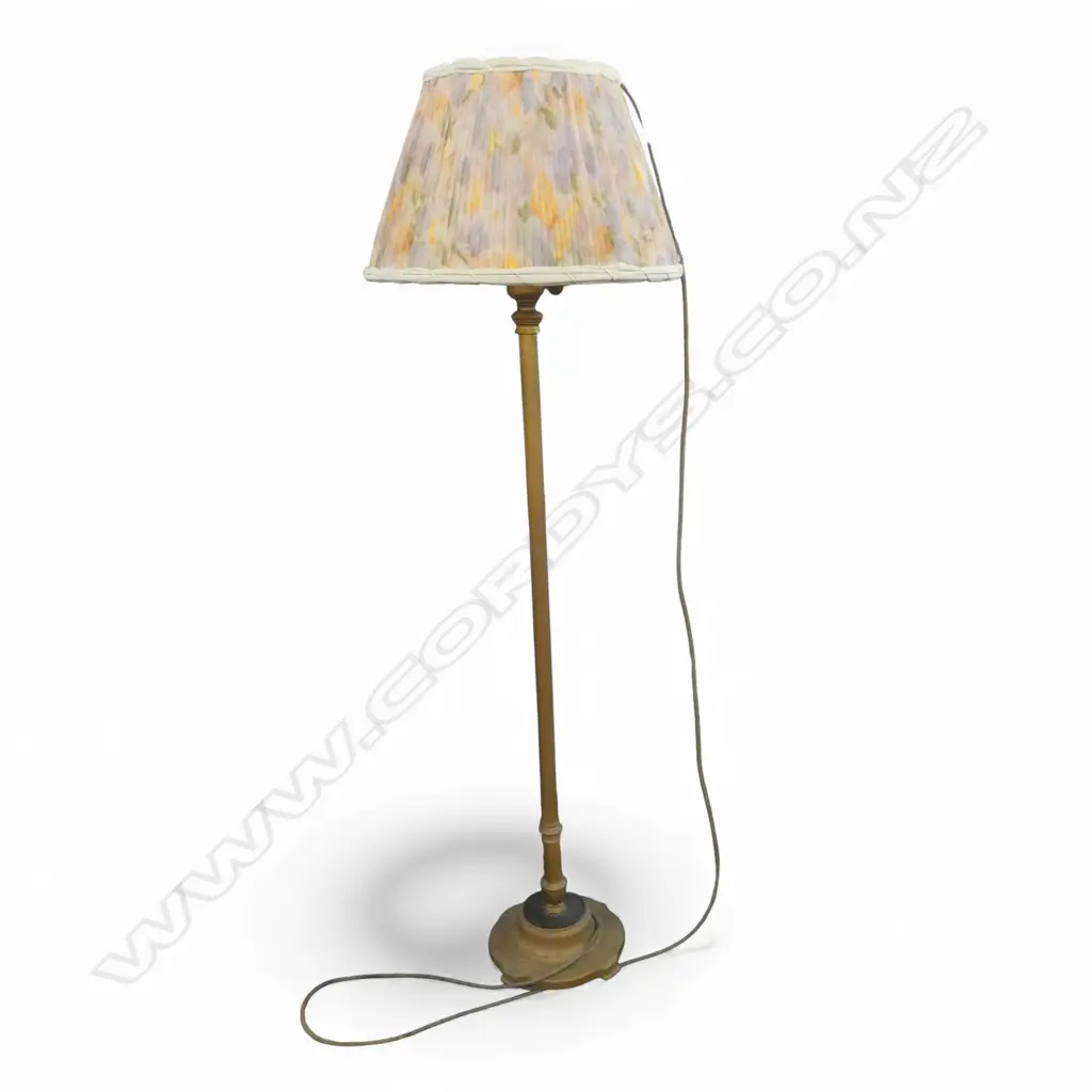 DECO GILT METAL STANDARD LAMP H.1620MM Image 1++