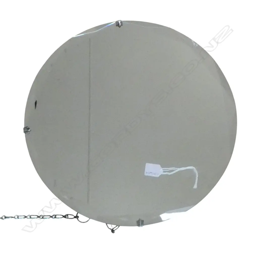 BEVELLED MIRROR 455mm dia Image 1++