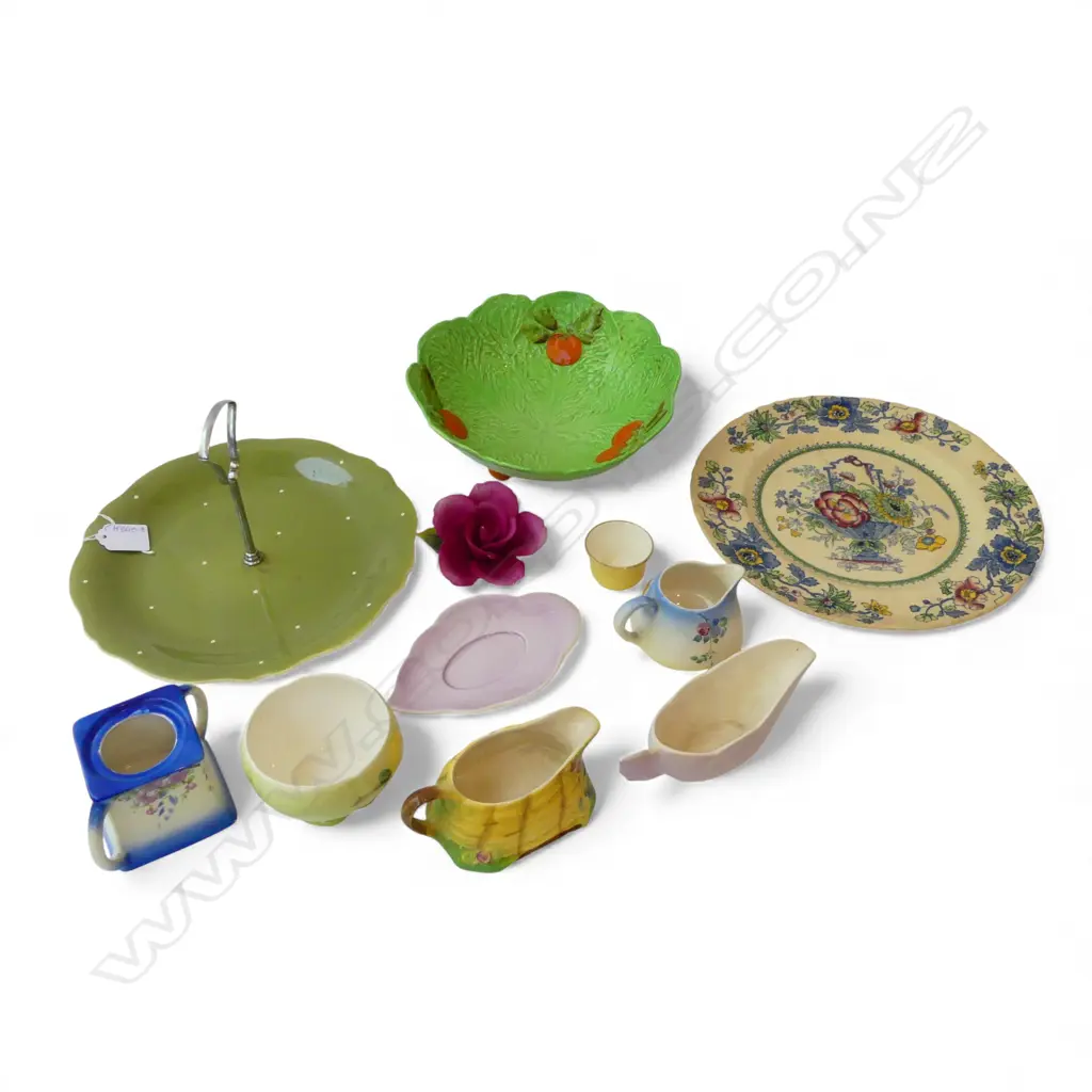 ASST. CHINA Incl. CARLTON WARE BOWL Dia.210mm Image 1++