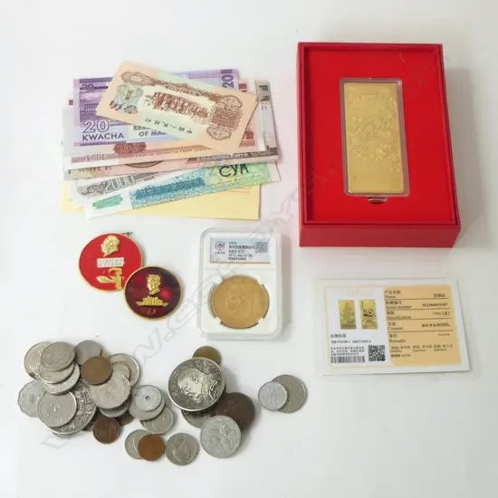 ASST. COINS, ORIENTAL TOKENS ETC