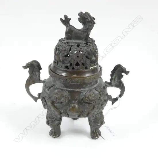 CHINESE BRONZE CENSOR H.180mm