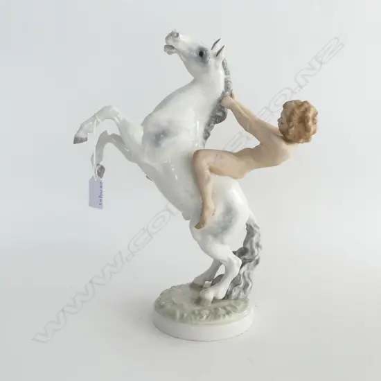 HUTSCHENREUTHER HORSE & RIDER ORN H320MM