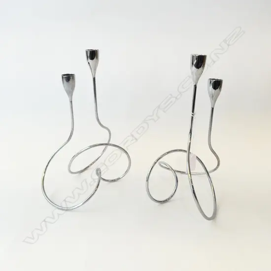 PR 'BLACK + BLUM' CANDLESTICKS H.270mm