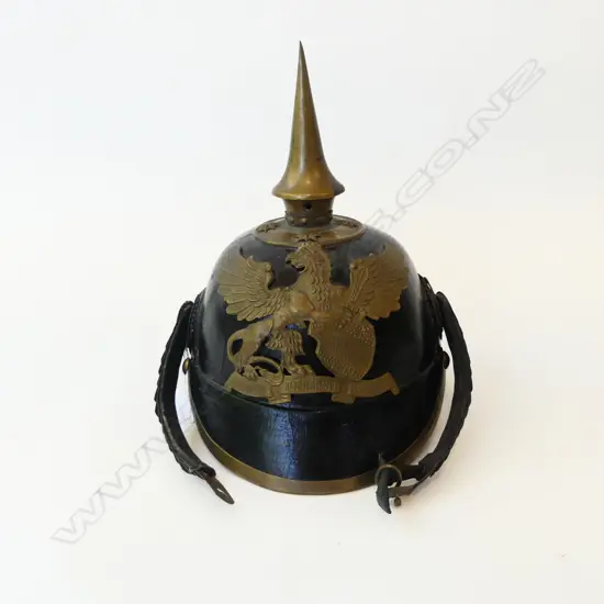 OLD PICKELHAUBE BAYERN HELMET with lining