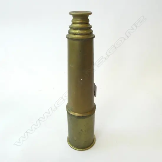BRASS 3 DRAW TELESCOPE L.300/890mm