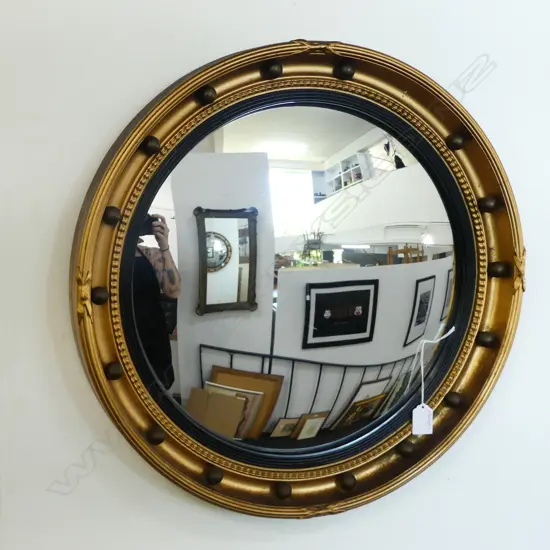 GEORGIAN STYLE MIRROR Dia.510mm (1 BALL MISSING)