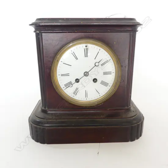 19THC MANTLE CLOCK FRENCH MOVEMENT H270MM SOME BORER