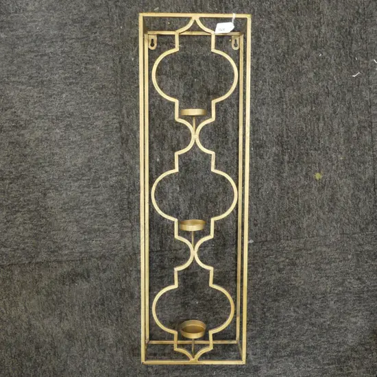 WALLHANGING 3 TIER CANDLE HOLDER 200x90x625mmt