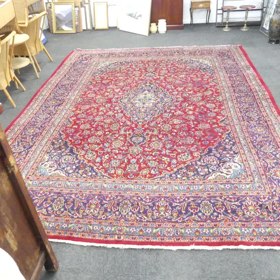 LG HAND KNOTTED WOOL PILE CARPET 3900x2900mm