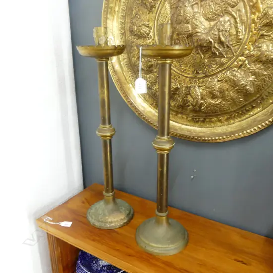 PR METAL CANDLESTICKS H.620mm